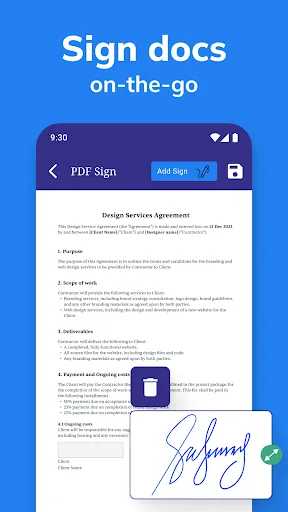 Signature On Docs & Photos screenshot 2