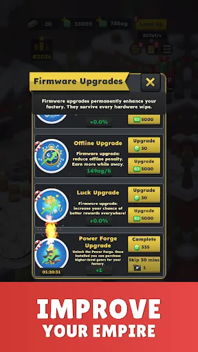 Idle Gears: Tycoon Empire screenshot 4