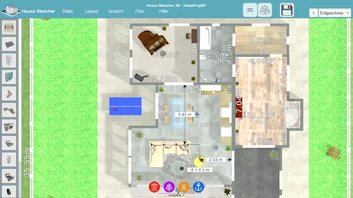 HOUSE SKETCHER | 3D FLOOR PLAN screenshot 3