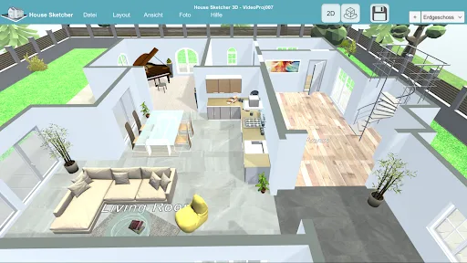 HOUSE SKETCHER | 3D FLOOR PLAN screenshot 4