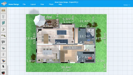 Smart Home Design | Floor Plan screenshot 3