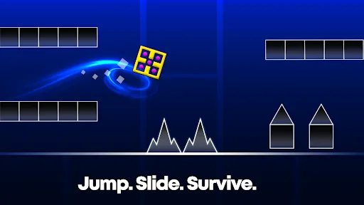 Pixel Ride – Jump to the Beat screenshot 1