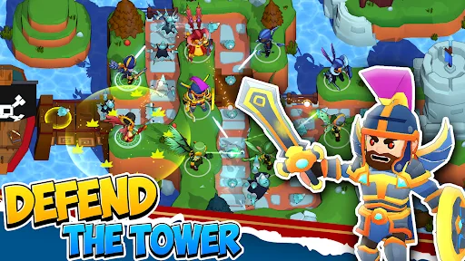 Idle Hero TD Tower Defense RPG screenshot 1