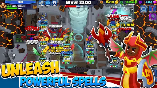 Idle Hero TD Tower Defense RPG screenshot 2