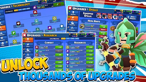 Idle Hero TD Tower Defense RPG screenshot 3