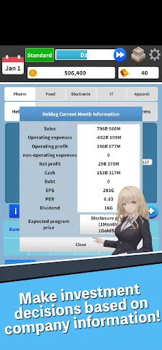 Stock Game - Capitalism screenshot 2