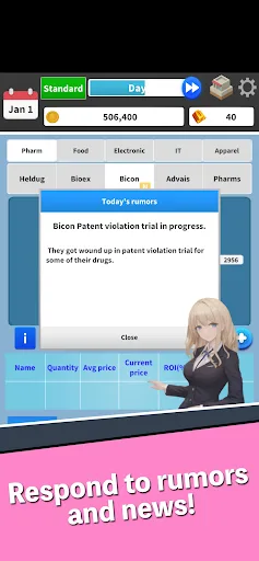 Stock Game - Capitalism screenshot 3