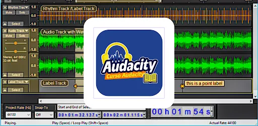 Course Audacity screenshot 3