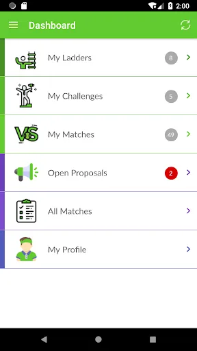 TennisRungs screenshot 1