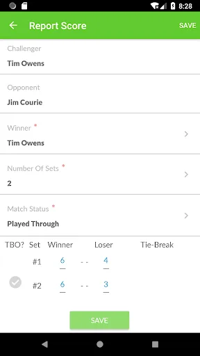 TennisRungs screenshot 3