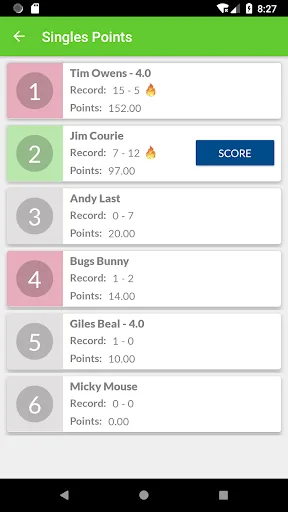 TennisRungs screenshot 4