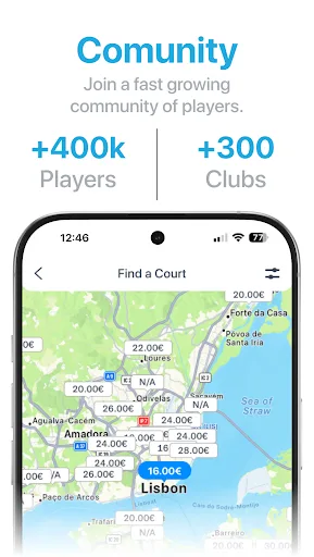 TiePlayer – Padel & Tennis App screenshot 2