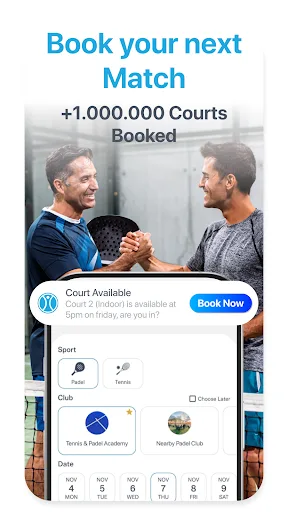 TiePlayer – Padel & Tennis App screenshot 3