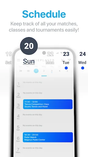 TiePlayer – Padel & Tennis App screenshot 4