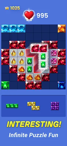 Jewelscape: Block Puzzle Smash screenshot 1
