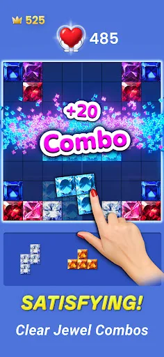 Jewelscape: Block Puzzle Smash screenshot 2