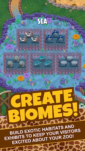 Idle Tap Zoo: Tap, Build & Upg screenshot 5