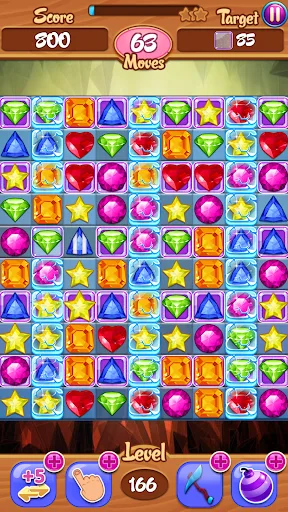 Crystal Blast Insanity Match 3 screenshot 1