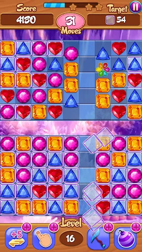 Crystal Blast Insanity Match 3 screenshot 4