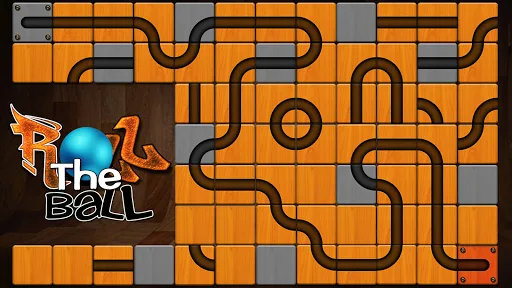 Roller The Ball : Puzzle Block screenshot 1