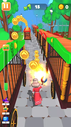 Granny Run 3D runner game screenshot 3