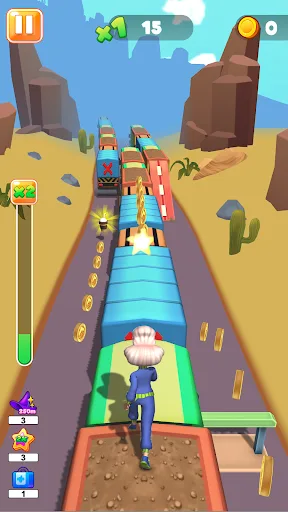 Granny Run 3D runner game screenshot 4