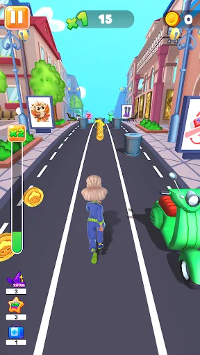 Granny Run 3D runner game screenshot 5