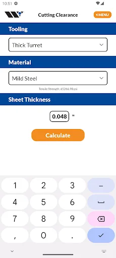 Wilson Tool screenshot 2