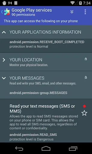 aSpotCat - Permission Checker screenshot 4