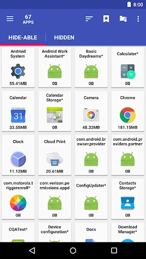 AppMgr Pro III (App 2 SD) screenshot 2