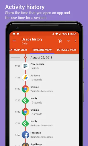 App Usage - Manage/Track Usage screenshot 1