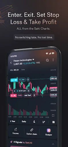 Sahi : Options & Stock Trading screenshot 5