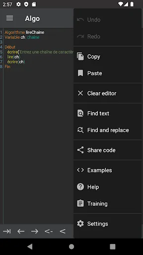 Algo - Algorithm Interpreter screenshot 1