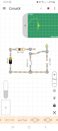 CircuitX: Circuit Simulator screenshot 2