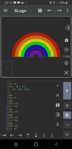 SLogo : Logo Turtle Graphics screenshot 1