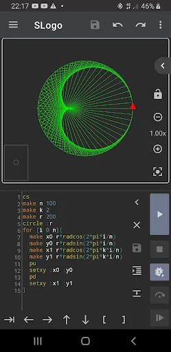 SLogo : Logo Turtle Graphics screenshot 5