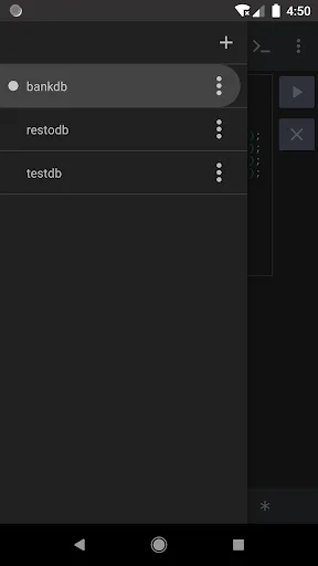 SQLPhone : SQL Interpreter screenshot 2