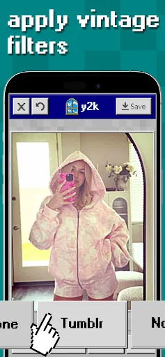 y2k: 2000s photo editor screenshot 2