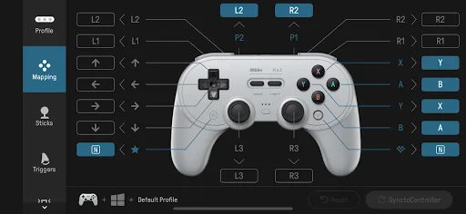 8BitDo Ultimate Software screenshot 1