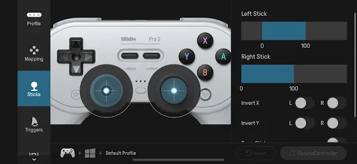 8BitDo Ultimate Software screenshot 2