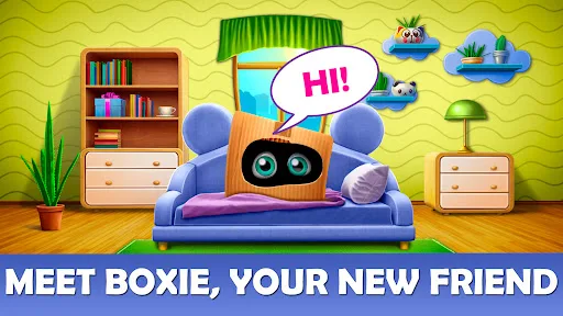 Boxie: Virtual pet and Puzzles screenshot 1