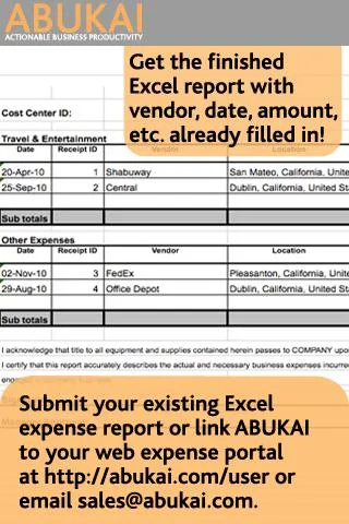 Expense Reports, Receipts with screenshot 5