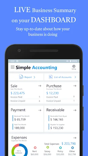 Accounting Bookkeeping screenshot 2