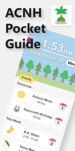 ACNH Pocket Guide screenshot 1