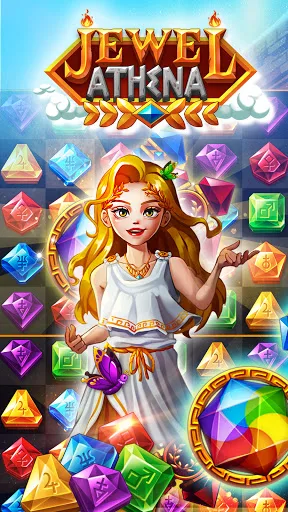 Jewel Athena: Match 3 blast screenshot 1