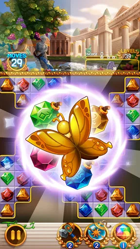 Jewel Athena: Match 3 blast screenshot 3