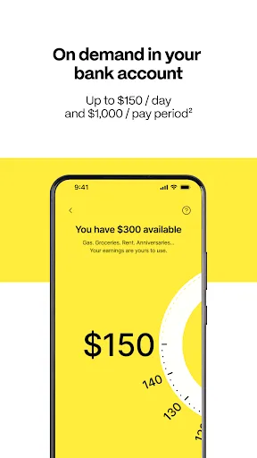 EarnIn: Why Wait for Payday? screenshot 4