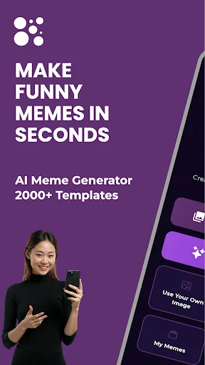 Meme Maker - AI Meme Generator screenshot 1