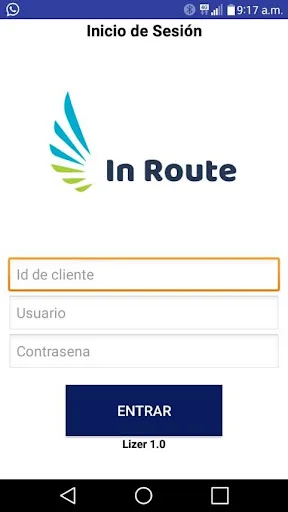 In Route screenshot 1