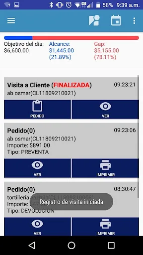 In Route screenshot 3